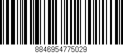Código de barras (EAN, GTIN, SKU, ISBN): '8846954775029'