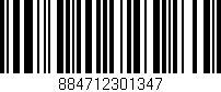 Código de barras (EAN, GTIN, SKU, ISBN): '884712301347'