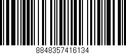Código de barras (EAN, GTIN, SKU, ISBN): '8848357416134'