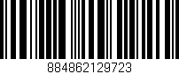 Código de barras (EAN, GTIN, SKU, ISBN): '884862129723'