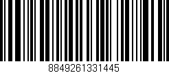 Código de barras (EAN, GTIN, SKU, ISBN): '8849261331445'