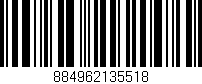 Código de barras (EAN, GTIN, SKU, ISBN): '884962135518'