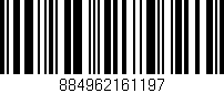 Código de barras (EAN, GTIN, SKU, ISBN): '884962161197'