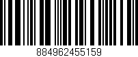 Código de barras (EAN, GTIN, SKU, ISBN): '884962455159'