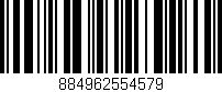 Código de barras (EAN, GTIN, SKU, ISBN): '884962554579'