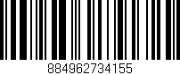 Código de barras (EAN, GTIN, SKU, ISBN): '884962734155'