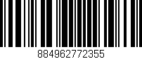 Código de barras (EAN, GTIN, SKU, ISBN): '884962772355'