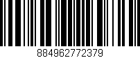 Código de barras (EAN, GTIN, SKU, ISBN): '884962772379'