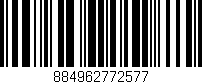 Código de barras (EAN, GTIN, SKU, ISBN): '884962772577'