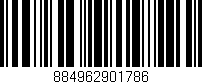 Código de barras (EAN, GTIN, SKU, ISBN): '884962901786'