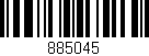Código de barras (EAN, GTIN, SKU, ISBN): '885045'
