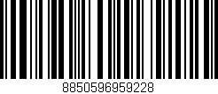 Código de barras (EAN, GTIN, SKU, ISBN): '8850596959228'