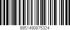 Código de barras (EAN, GTIN, SKU, ISBN): '8851490875324'