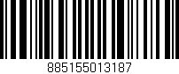 Código de barras (EAN, GTIN, SKU, ISBN): '885155013187'