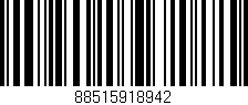 Código de barras (EAN, GTIN, SKU, ISBN): '88515918942'
