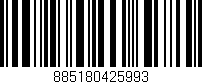 Código de barras (EAN, GTIN, SKU, ISBN): '885180425993'