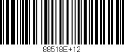 Código de barras (EAN, GTIN, SKU, ISBN): '88518E+12'