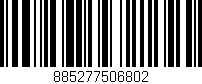 Código de barras (EAN, GTIN, SKU, ISBN): '885277506802'