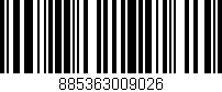 Código de barras (EAN, GTIN, SKU, ISBN): '885363009026'