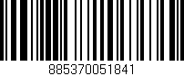 Código de barras (EAN, GTIN, SKU, ISBN): '885370051841'