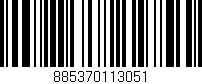 Código de barras (EAN, GTIN, SKU, ISBN): '885370113051'