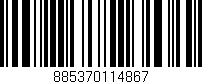 Código de barras (EAN, GTIN, SKU, ISBN): '885370114867'