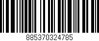 Código de barras (EAN, GTIN, SKU, ISBN): '885370324785'