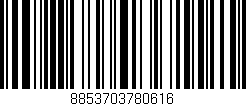 Código de barras (EAN, GTIN, SKU, ISBN): '8853703780616'