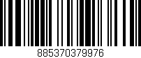 Código de barras (EAN, GTIN, SKU, ISBN): '885370379976'