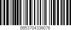 Código de barras (EAN, GTIN, SKU, ISBN): '8853704338076'