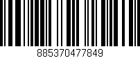 Código de barras (EAN, GTIN, SKU, ISBN): '885370477849'