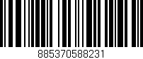 Código de barras (EAN, GTIN, SKU, ISBN): '885370588231'