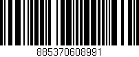 Código de barras (EAN, GTIN, SKU, ISBN): '885370608991'