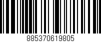 Código de barras (EAN, GTIN, SKU, ISBN): '885370619805'