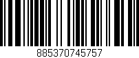 Código de barras (EAN, GTIN, SKU, ISBN): '885370745757'