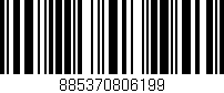 Código de barras (EAN, GTIN, SKU, ISBN): '885370806199'