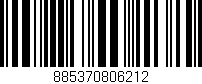 Código de barras (EAN, GTIN, SKU, ISBN): '885370806212'