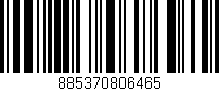 Código de barras (EAN, GTIN, SKU, ISBN): '885370806465'