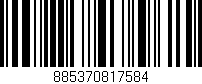 Código de barras (EAN, GTIN, SKU, ISBN): '885370817584'