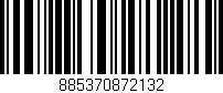 Código de barras (EAN, GTIN, SKU, ISBN): '885370872132'