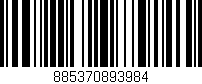 Código de barras (EAN, GTIN, SKU, ISBN): '885370893984'