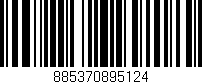 Código de barras (EAN, GTIN, SKU, ISBN): '885370895124'