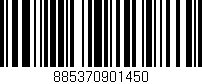 Código de barras (EAN, GTIN, SKU, ISBN): '885370901450'