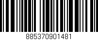 Código de barras (EAN, GTIN, SKU, ISBN): '885370901481'