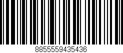 Código de barras (EAN, GTIN, SKU, ISBN): '8855559435436'