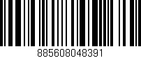 Código de barras (EAN, GTIN, SKU, ISBN): '885608048391'