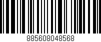 Código de barras (EAN, GTIN, SKU, ISBN): '885608048568'