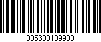 Código de barras (EAN, GTIN, SKU, ISBN): '885608139938'