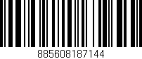 Código de barras (EAN, GTIN, SKU, ISBN): '885608187144'