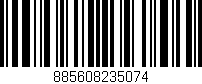 Código de barras (EAN, GTIN, SKU, ISBN): '885608235074'